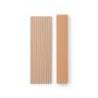 LAMONE. Set de 10 paie din hârtie kraft - Natural - Personalizat