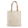 FERIA. Sacosa din bumbac 100% (180 g/m²) - Natural - Personalizat