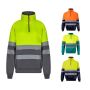 VL THOR LARGE. Hanorac bicolor (300g/m²) din fleece de poliester (100%) - Personalizat