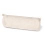 SCHOOLI. Husă pentru creioane din 100% bumbac (290 g/m²), cu un design cilindric - Natural deschis - Personalizat
