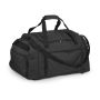 GIRALDO. Geanta de sala din poliester 300D - Negru - 66 L - Personalizat