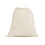 DAHAB. Sacoșă tip rucsac 100% bumbac (140 g/m²) - Natural deschis - Personalizat