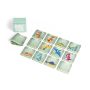 TRICERATOPS. Joc de memorie - Verde deschis - Personalizat