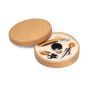 MORETO. Set de vin cu 4 piese din lemn și metal - Natural - Personalizat