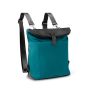 ROVER BACKPACK II. Rucsac din material textil și PU - Albastru petrol - Personalizat