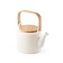 GLOGG. Ceainic din ceramică 700 mL - Alb pastelat - 700 mL - Personalizat