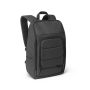 TOULON. Rucsac pentru laptop fabricat din poliester reciclat 600D de înaltă densitate, cu finisaj rezistent la apă și căptușeală 16" - Negru - 19 L - Personalizat