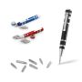 TOOLPEN. Set de șurubelnițe în formă de pix - Personalizat
