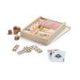 PLAYTIME. Set de jocuri 4 în 1 - Natural deschis - Personalizat