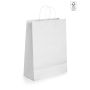 CABAZON. Punga de hârtie kraft (90 g/m²) - Alb