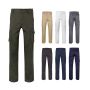 VL PAN. Pantaloni stretch cu buzunare multiple (290 g/m²), din bumbac (46%), EME (38%) și poliester (16%) - Personalizat