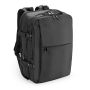 DALLAS. Rucsac de călătorie din poliester 600D reciclat de înaltă densitate pentru laptop de 17.3” - Negru - 29 L - Personalizat