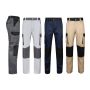 VL NJORD. Pantaloni din twill cu buzunare multiple în două tonuri (240 g/m²), din bumbac (35%) și poliester (65%) - Personalizat