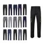 VL HYPNOS. Pantaloni de twill cu buzunare multiple în două tonuri (200g/m²), din bumbac (35%) și poliester (65%) - Personalizat