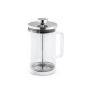 JENSON. Cafetieră din sticlă 600 mL - Argintiu - 600 mL - Personalizat