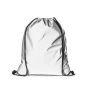 SYROS. Rucsac cu snur (200 g/m²) - Argintiu satinat - Personalizat