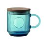 VITRIO MUG - Albastru Transparent