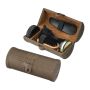 Shoe polishing case - Brown - ø 7,2 × 16,7 cm