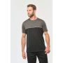 UNISEX ECO-FRIENDLY SHORT SLEEVE TWO-TONE T-SHIRT