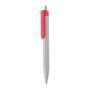 Ball pen with clip standard - Red - 13,8 × ø 1 cm