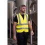 SAFETY / FUNCTIONAL VEST "HANNOVER" - FOUR REFLECTIVE STRIPES