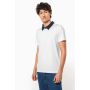 MEN'S TWO-TONE JERSEY POLO SHIRT