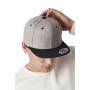 FLAT PEAK CAP - 6 PANELS