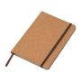 Caiet notes cu copertă din plută, A5 - Beige - 14 × 21 × 1,5 cm