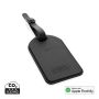 Globefind RCSrPolyester luggage tag with worldwide locating