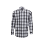 'GINMILL' CHECK - MEN'S LONG SLEEVE COTTON SHIRT