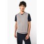 MEN'S SLEEVELESS V-NECK JUMPER