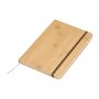 Caiet notes A5 cu aspect de lemn - Beige - 21,1 x 14,4 x 1,5 cm