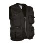 Vest Safari - Black - 2XL