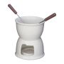 Set pentru fondue de ciocolată - Alb  - ø 11,3 × 13,8 cm