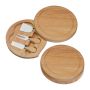 Set brânzeturi din lemn - Beige - ø 22 × 3,8 cm