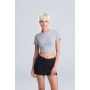 WOMEN'S TRI-BLEND CROPPED T