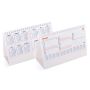 Calendar triptic de birou, personalizabil