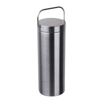 Sticlă din oțel inoxidabil vidată, 600 ml - Gri - ø 7,9 x 21,2 cm