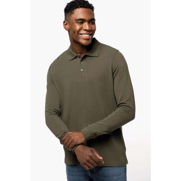 MEN'S LONG-SLEEVED POLO SHIRT