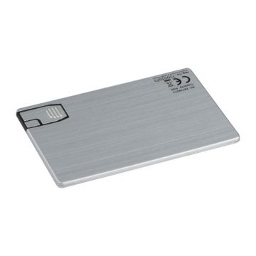 USB Card - Grey - 8,5 × 5,4 × 0,3 cm