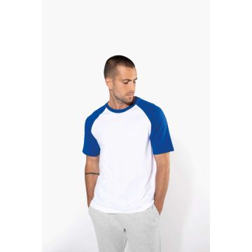 BASEBALL - TRICOU CU MÂNECI SCURTE, ÎN DOUĂ CULORI