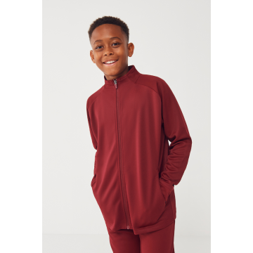 KIDS' KNITTED TRACKSUIT TOP