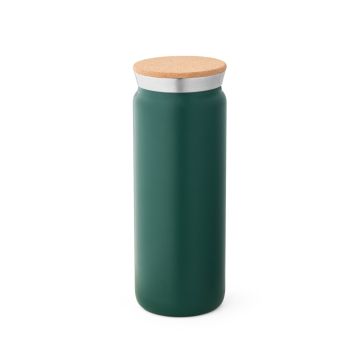 LAVINE 600. 600 mL stainless steel thermos bottle - Dark green - 600 mL