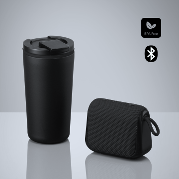 Everyday Set: cană de cafea 370 ml și difuzor wireless