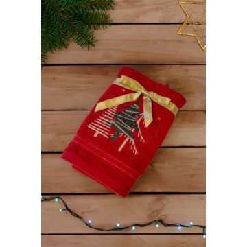 OLIMA CHRISTMAS TOWEL - PINES