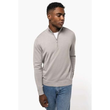 MEN'S ZIP NECK JUMPER