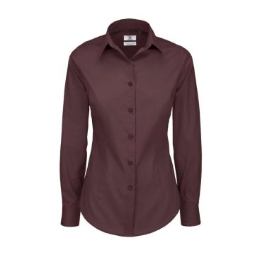 B&C BLACK TIE LSL /WOMEN