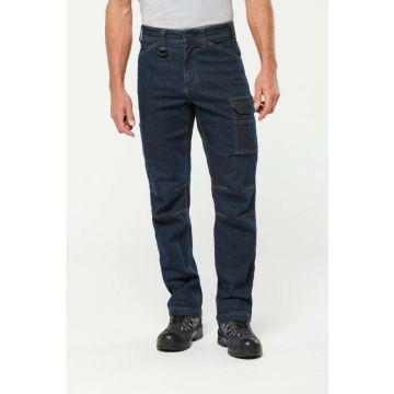MEN'S MULTIPOCKET DENIM TROUSERS