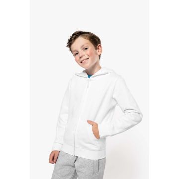 KIDS FULL ZIP HOODED SWEATSHIRT