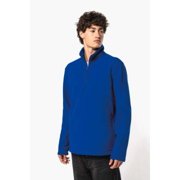 ENZO - ZIP NECK MICROFLEECE JACKET